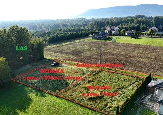 działka na sprzedaż - Wilamowice (gw), Pisarzowice