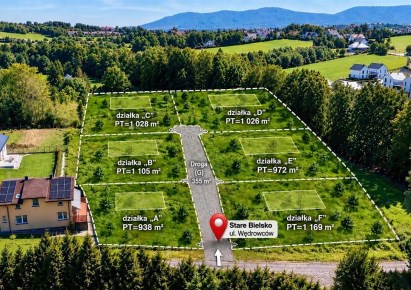 działka na sprzedaż - Bielsko-Biała, Stare Bielsko